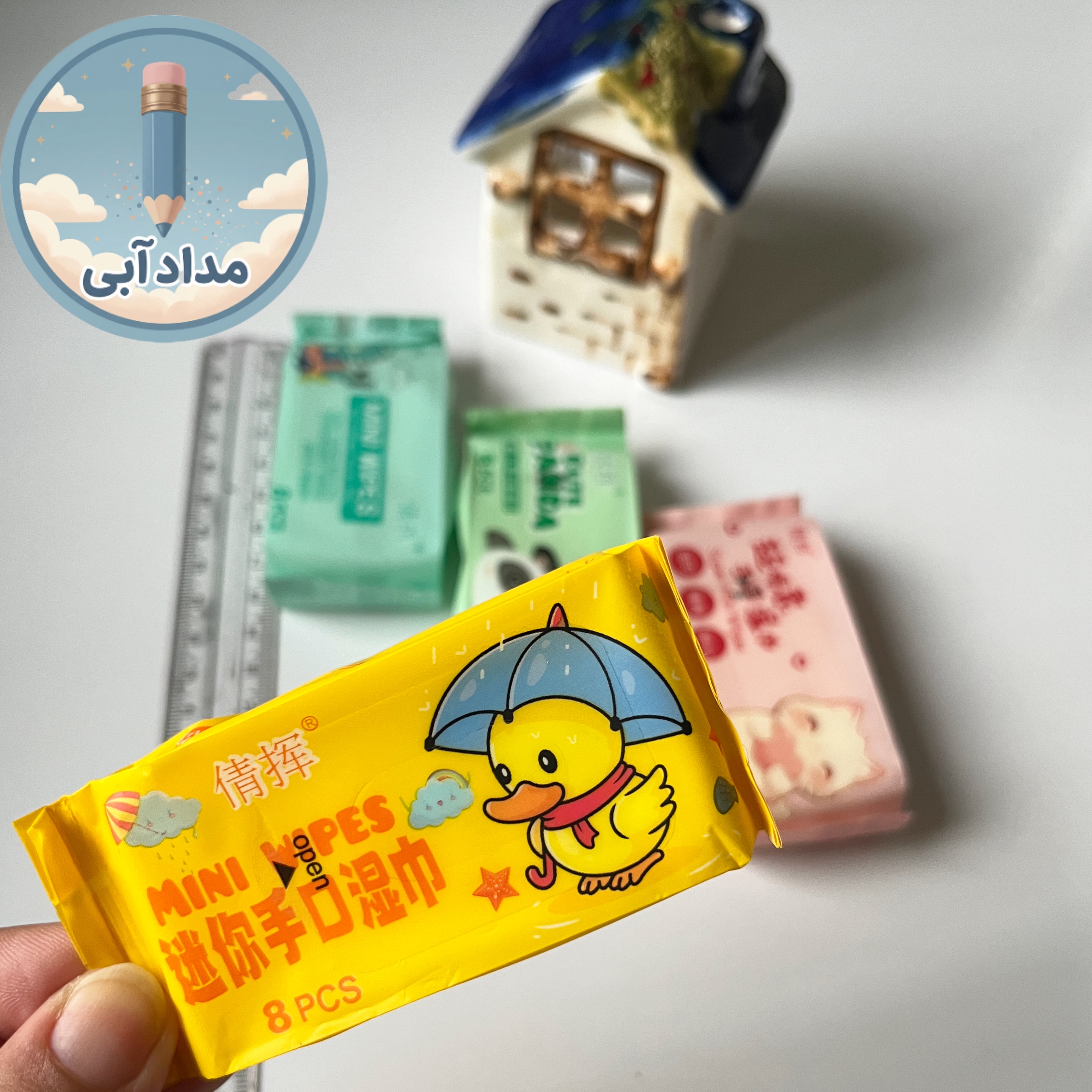 مینی دستمال مرطوب